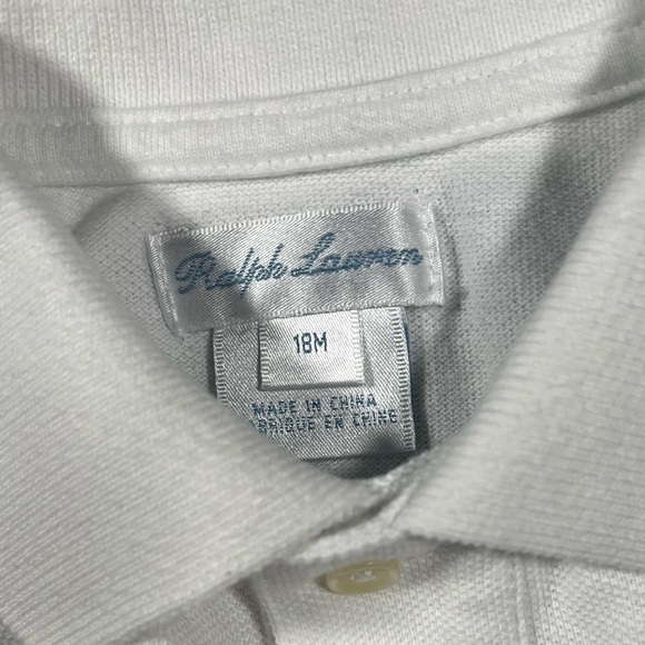 Ralph Lauren White Polo Shirt - Picture 4 of 4